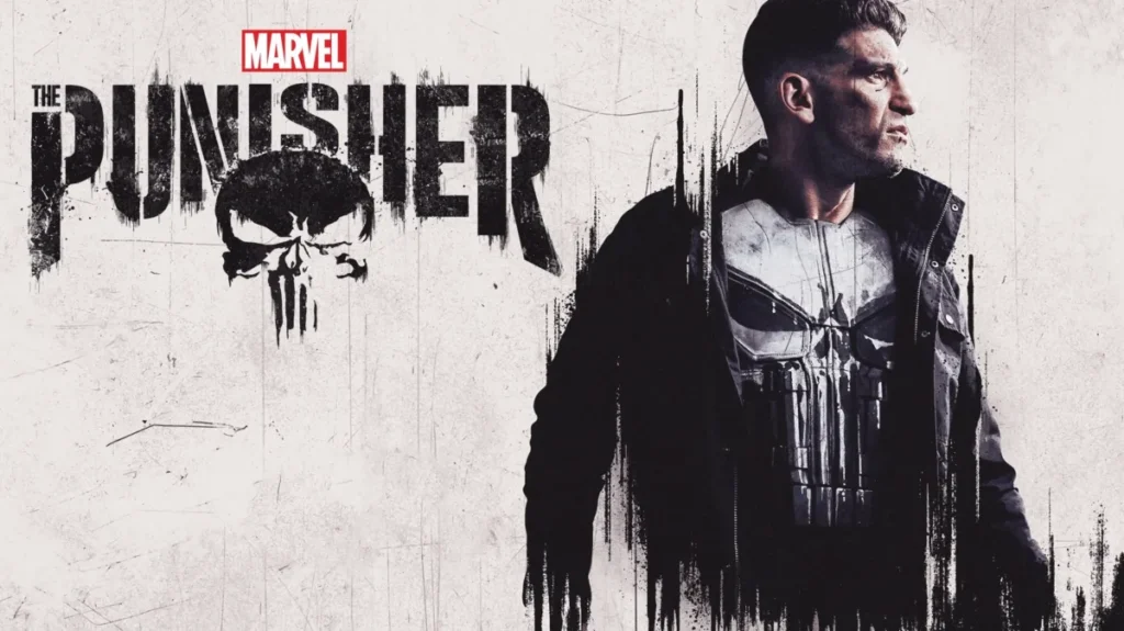 Alt = The Punisher TV Promotional Poster. © Marvel Studios and The Walt Disney Company. Spider-Man brand new day trailer 