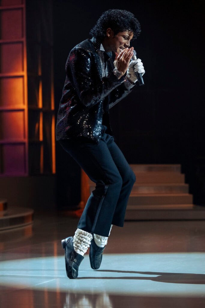 Jaafar Jackson as Michael Jackson in Michael. Photo Credit: Glen Wilson Michael Biopic Movie Review
