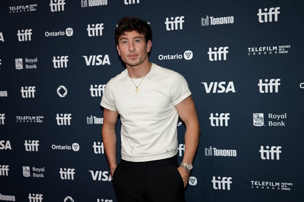 Alt = Barry Keoghan, actor, at the 2024 Toronto International Film Festival (TIFF) for the movie Bring Them Down. Peaky Blinders Duke Shelby