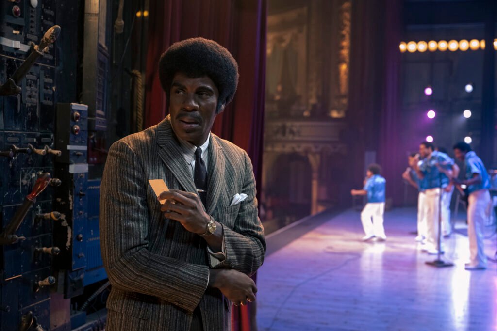 Alt = Colman Domingo as Joe Jackson in Michael. Photo Credit: Glen Wilson © Lionsgate And Universal Pictures 2026