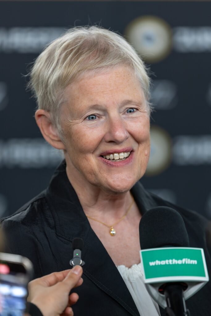 Alt = Philippa Lowthorpe on the Green Carpet at the 2025 Zurich Film Festival. H Is For Hawk Movie Review 