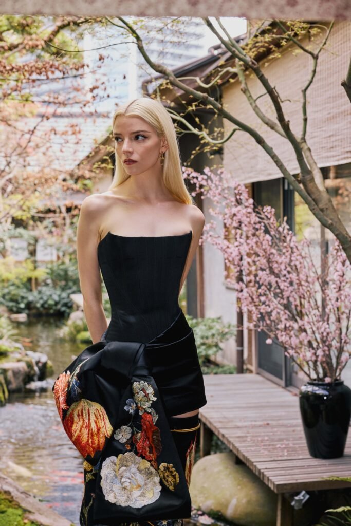 Alt = Anya Taylor joy 2026.03.28 Tokyo Press Tour for the movie The Super Mario Galaxy Movie 2026