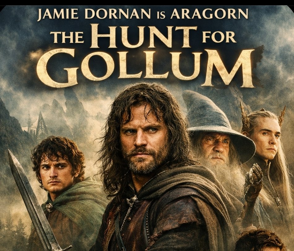 Jamie Dornan Aragorn Hunt Gollum