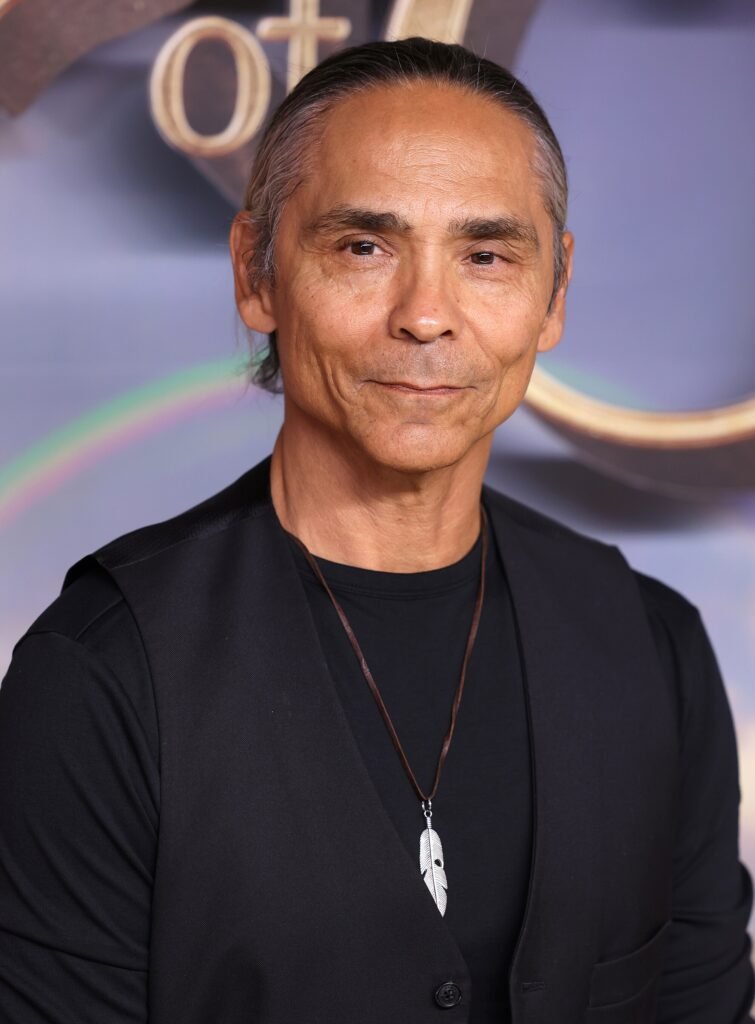 Alt = Zahn McClarnon speaking at an event in Las Vegas, Nevada. Dark winds season 4