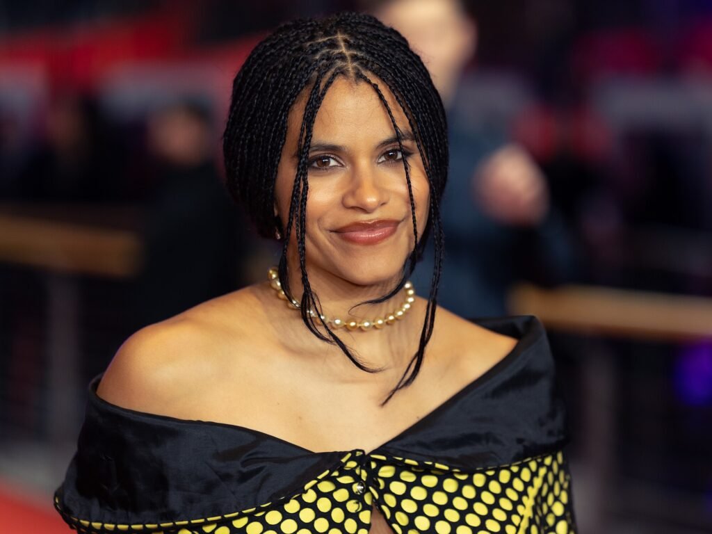 Alt = Actress Zazie Beetz at the premiere of Good Luck, Have Fun, Don't Die at the 2026 Berlin International Film Festival. They Will Kill You review