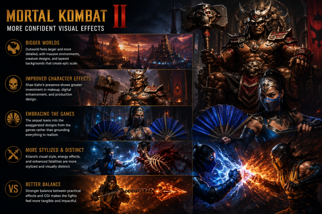 Alt = Dramatic Mortal Kombat II poster collage featuring Shao Kahn, Kitana, Scorpion, and Sub-Zero in this Mortal Kombat II verdict review image.

Mortal Kombat II Verdict Review