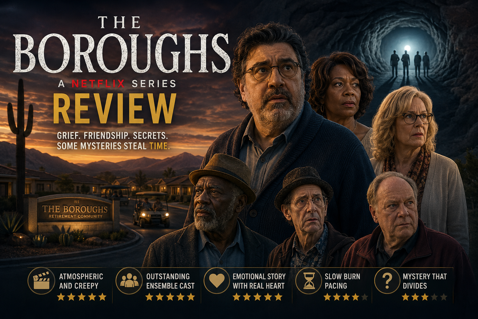 Read more about the article The Boroughs Netflix Series Review