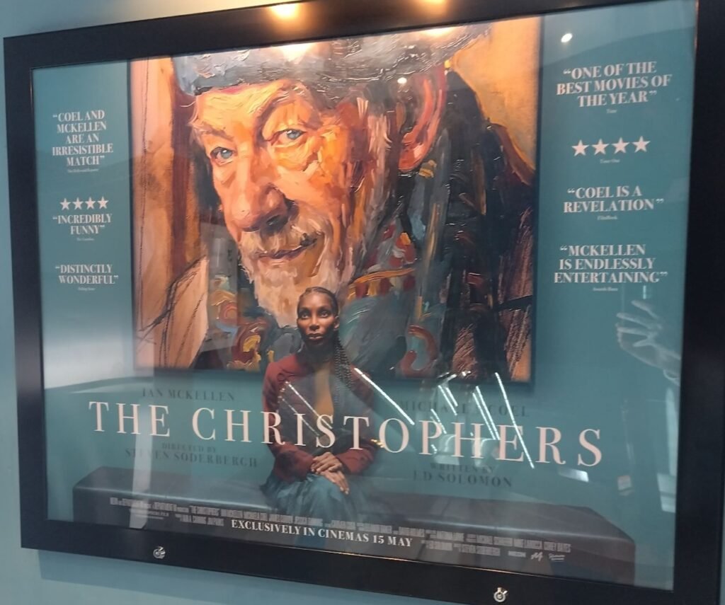 Alt = movie poster for the Movie the Christophers 
The Christophers legacy and deception