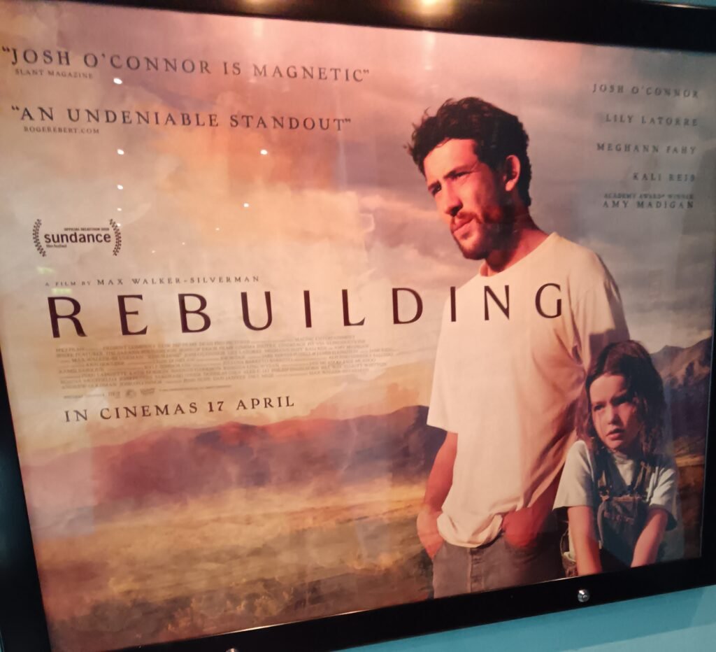 Alt = movie Poster for the movie rebuilding 
Rebuilding Movie Review