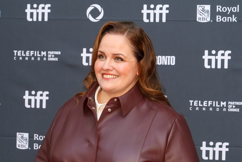 Alt = Jessica Gunning, actor, at the 2025 Toronto International Film Festival (TIFF) for the movie The Christophers.

Desmond Herzfelder

Creative Commons Attribution 4.0
The Christophers Legacy And Deception