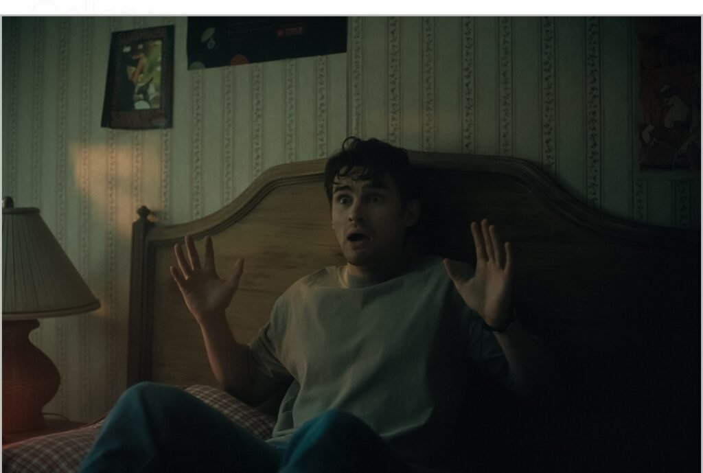 Alt = Michael Johnston Stars in Curry Barker's Obsession Image courtesy of Focus Features / Universal Pictures and Blumhouse Productions.
Obsession movie review psychological horror