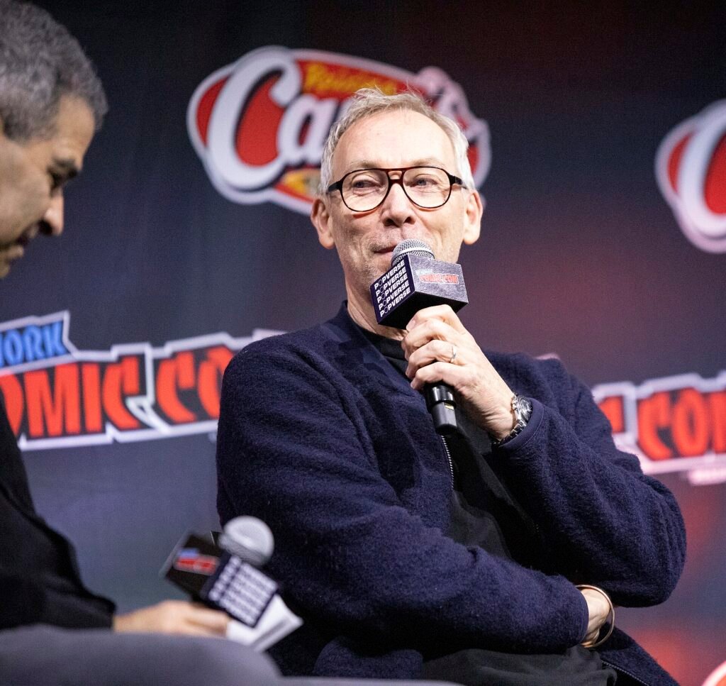Alt = Simon McQuoid at the 2025 NYCC Mortal Kombat II Panel.

Mortal Kombat 2021 action violence
