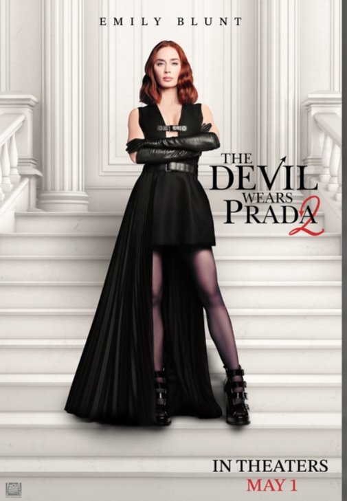 Alt = promotional picture of Emily Blunt for The Devil Wears Prada 2 
Devil Wears Prada Sequel Review