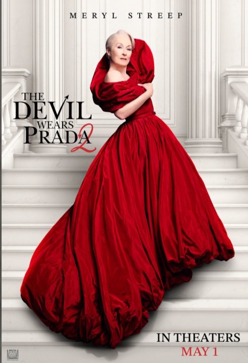 Alt = Meryl Streep promotional picture for the devil wears Prada 2 
Devil Wears Prada Sequel Review