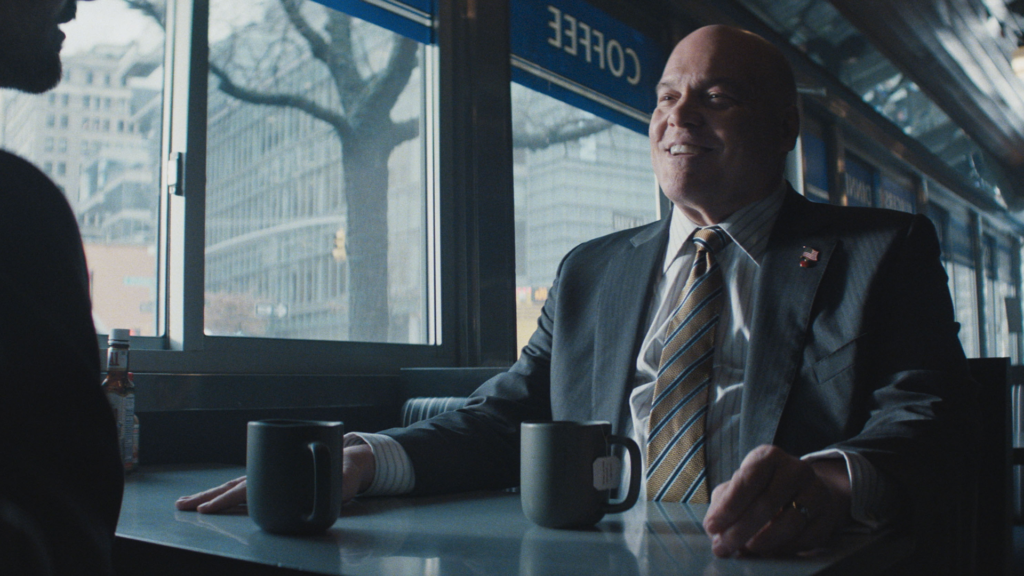 Alt = Vincent D'Onofrio as King pin in daredevil born again season 2 
Daredevil Born Again Season 2 Review