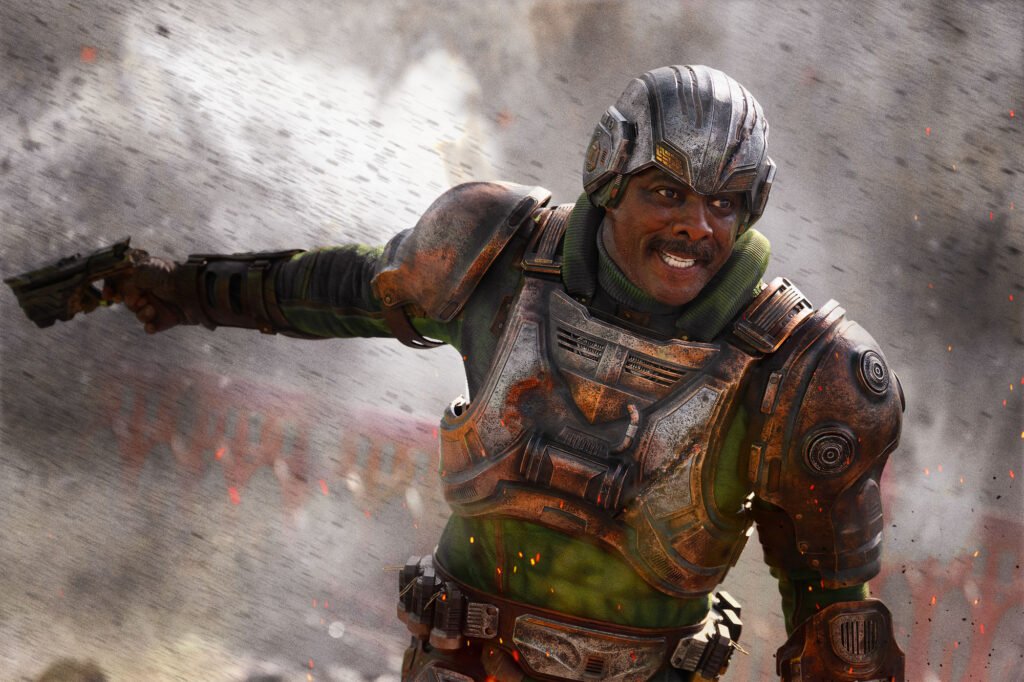 Alt = Actor Idris Elba As Duncan and Man-At-Arms In The Masters Of The Universe. © 2026 Amazon MGM Studios / Sony Pictures / Mattel
Masters Of The Universe Review