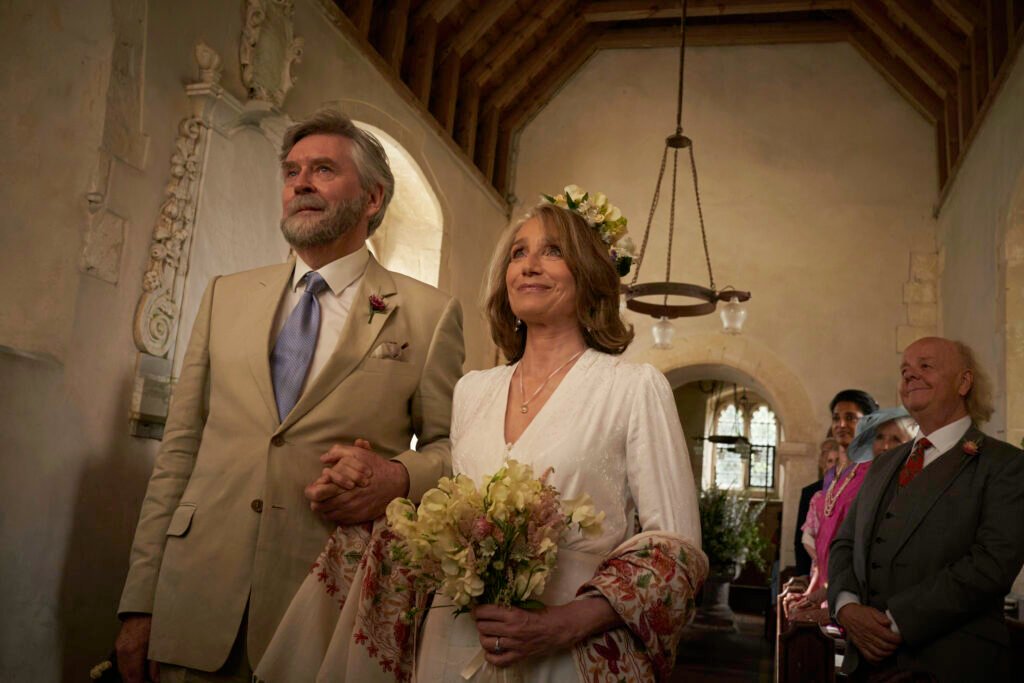 Alt = Actor Thibault de Montalembert in a Scene from My Mother's Wedding with Kristen Scott Thomas.  Photo By Cat James. © Universal Studios. Courtesy of Universal Studios Licensing LLC. Used with permission
My Mother’s Wedding Film Review