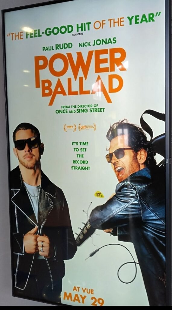 Alt = movie poster for power ballad 
Power ballad movie review 
