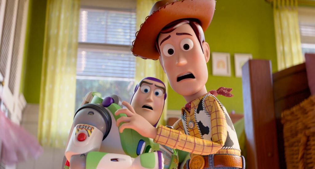 Alt =(L-R): Bullseye and Jessie in Disney and Pixar's TOY STORY 5. Photo courtesy of Pixar. © 2026 Disney/Pixar. All Rights Reserved.
Toy Story 5 Review