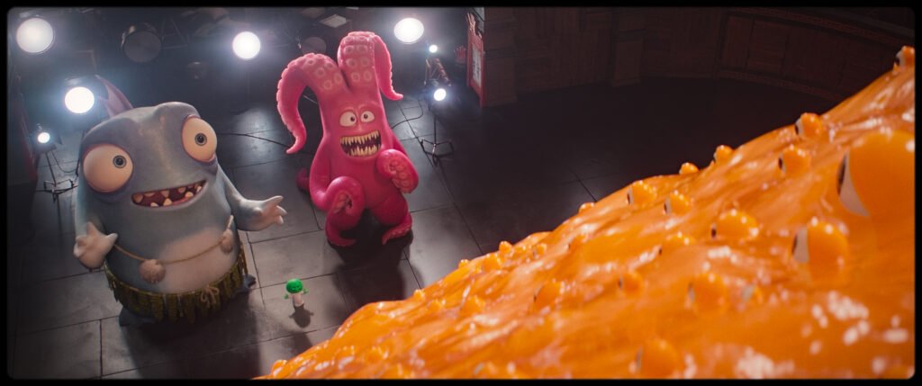 Alt = A scene Illumination’s Minions & Monsters, directed by Pierre Coffin. © Universal Studios. All Rights Reserved.
Minions & Monsters Review