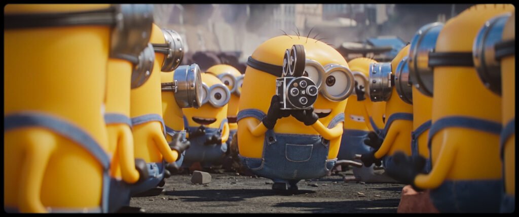 Alt = A scene from Illumination’s Minions & Monsters, directed by Pierre Coffin. © Universal Studios. All Rights Reserved.
Minions & Monsters Review