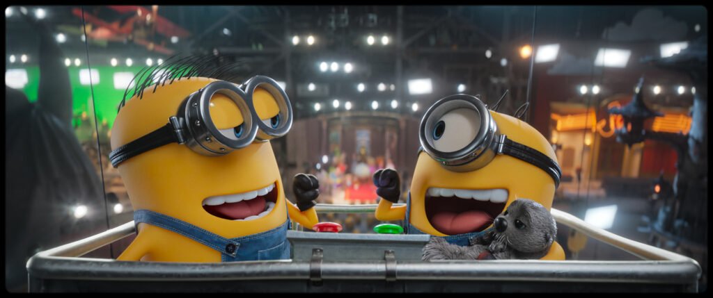 Alt = A scene from Illumination’s Minions & Monsters, directed by Pierre Coffin. © Universal Studios. All Rights Reserved
Minions & Monsters Review