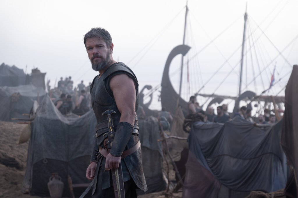 Alt = Matt Damon is Odysseus in THE ODYSSEY, written, produced, and directed by Christopher Nolan. © Universal Pictures 2026
The Odyssey Review