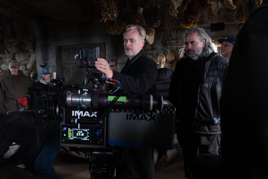 Alt = L to R: Director Christopher Nolan with Cinematographer Hoyte van Hoytema, ASC on set of his film THE ODYSSEY, written, produced, and directed by Christopher Nolan.
The Odyssey Review