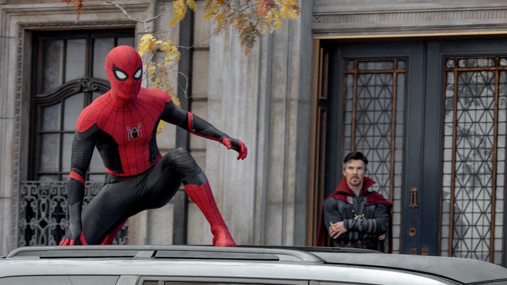 Alt = Tom Holland As Peter Parker/Spider-Man And Benedict Cumberbatch As Dr Strange In Spider-Man: No Way Home © 2021 Sony Pictures Entertainment Inc. and Marvel Studios, LLC. All Rights Reserved.
Spider-Man: No Way Home Review