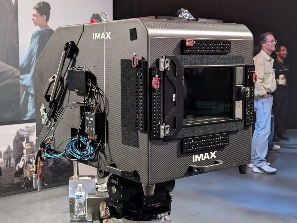 Alt = An IMAX 70mm camera within a soundproof blimp, constructed for and used on Christopher Nolan's 2026 film The Odyssey. By SkywalkerEccleston ©Creative Commons Attribution-Share Alike 4.0
The Odyssey Review