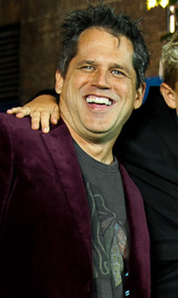 Alt = Jeff Tremaine at a showing for Jackass Presents: Bad Grandpa. By Christopher William Adach from London, UK ©Creative Commons Attribution-Share Alike 2.0