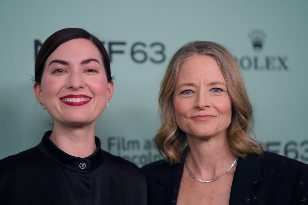 Alt = Jodie Foster, actress, and Rebecca Zlotowski, director, at the 63rd annual New York Film Festival at Lincoln Center in 2025 for the film A Private Life By Claire Fridkin ©Creative Commons Attribution-Share Alike 4.0
A Private Life Movie Review