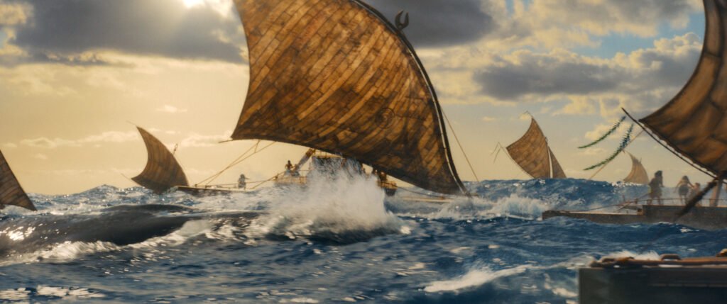 Alt = Scenes from Disney's live-action MOANA. Photo courtesy of Disney. © 2025 Disney Enterprises, Inc. All Rights Reserved.
Moana Live Action Review