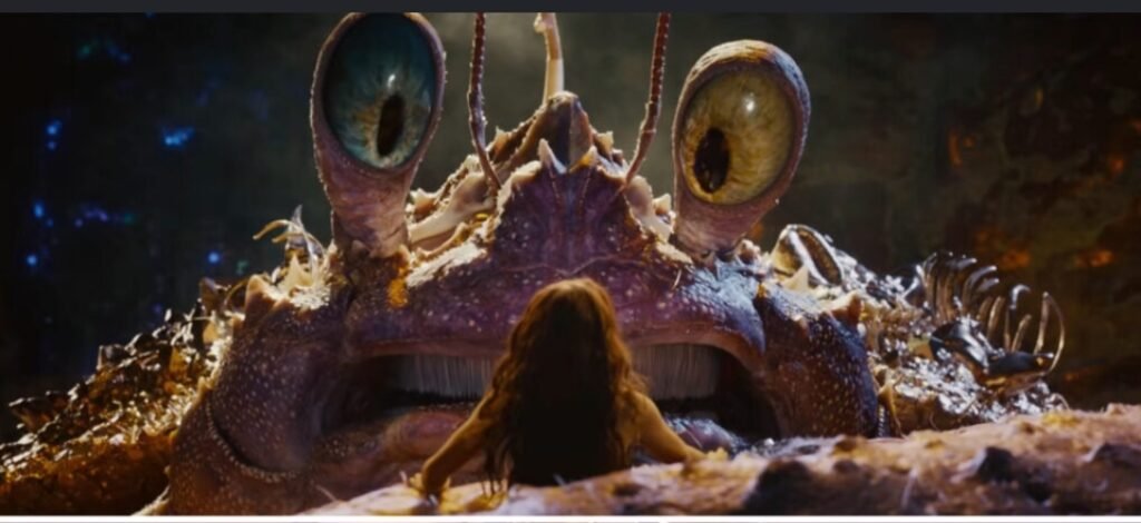 Alt = Jermaine Clement Voices Tamatoa In Disney’s live-action MOANA. Photo courtesy of Disney. © 2025 Disney Enterprises, Inc. All Rights Reserved.
Moana Live Action Review