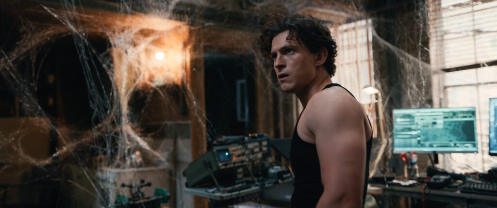 Alt = Tom Holland As Spider-Man In Spider-Man: Brand New Day © 2026 Sony Pictures Entertainment Inc. and Marvel Studios, LLC. All Rights Reserved.