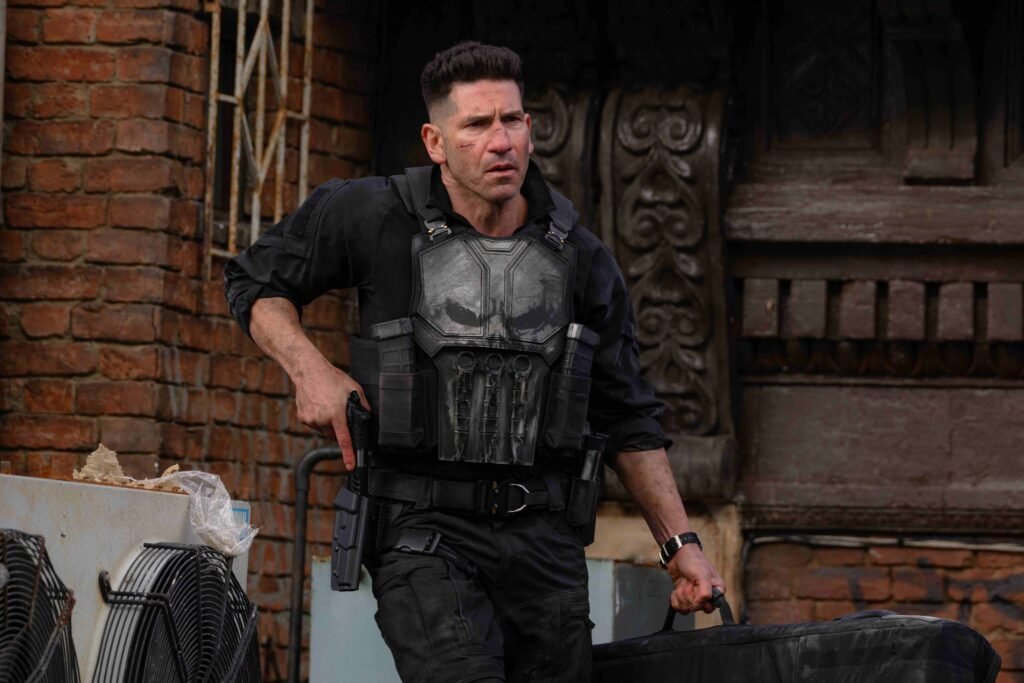Alt = Jon Bernthal As Frank Castle The Punisher The Movie Spider-man: Brand New Day. © 2026 Sony Pictures Entertainment Inc. and Marvel Studios, LLC. All Rights Reserved.
Spider-Man: Brand New Day Review