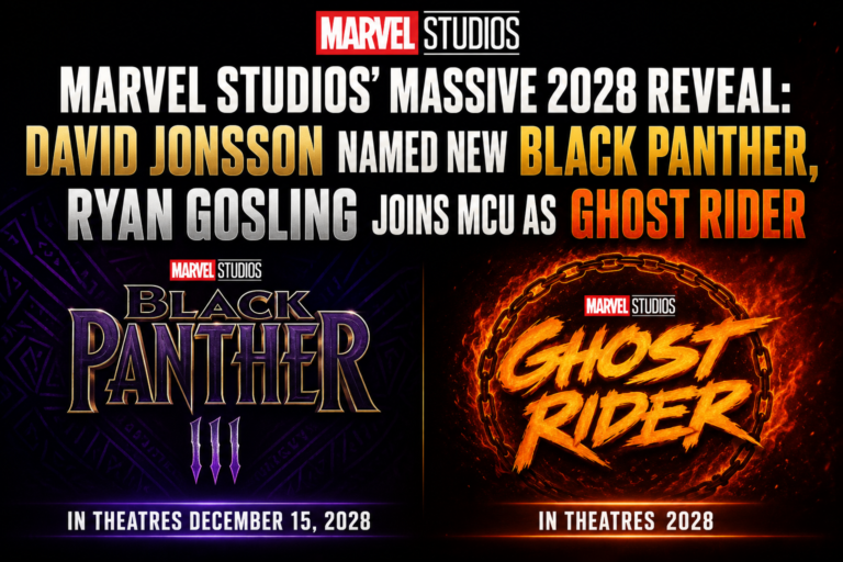 Read more about the article Marvel Studios Black Panther and Ghost Rider 2028