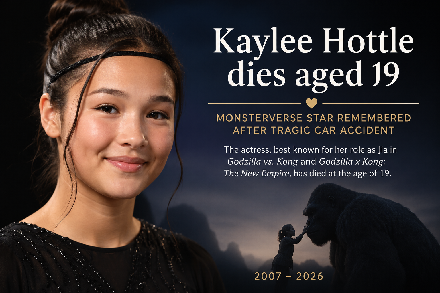 Kaylee Hottle Dies Aged 19