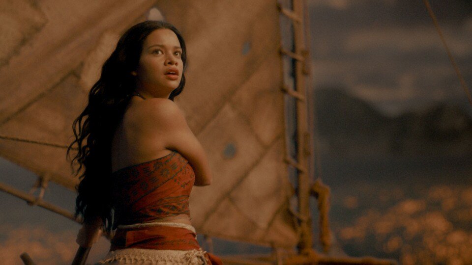 Alt = Catherina Laga’aia as Moana in Disney’s live-action MOANA. Photo courtesy of Disney. © 2025 Disney Enterprises, Inc. All Rights Reserved.
Moana Live Action Review