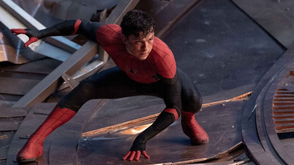 Alt = Tom Holland as Peter Parker/Spider-Man in Spider-Man: No Way Home © 2021 Sony Pictures Entertainment Inc. and Marvel Studios, LLC. All Rights Reserved.
Spider-Man: No Way Home Review