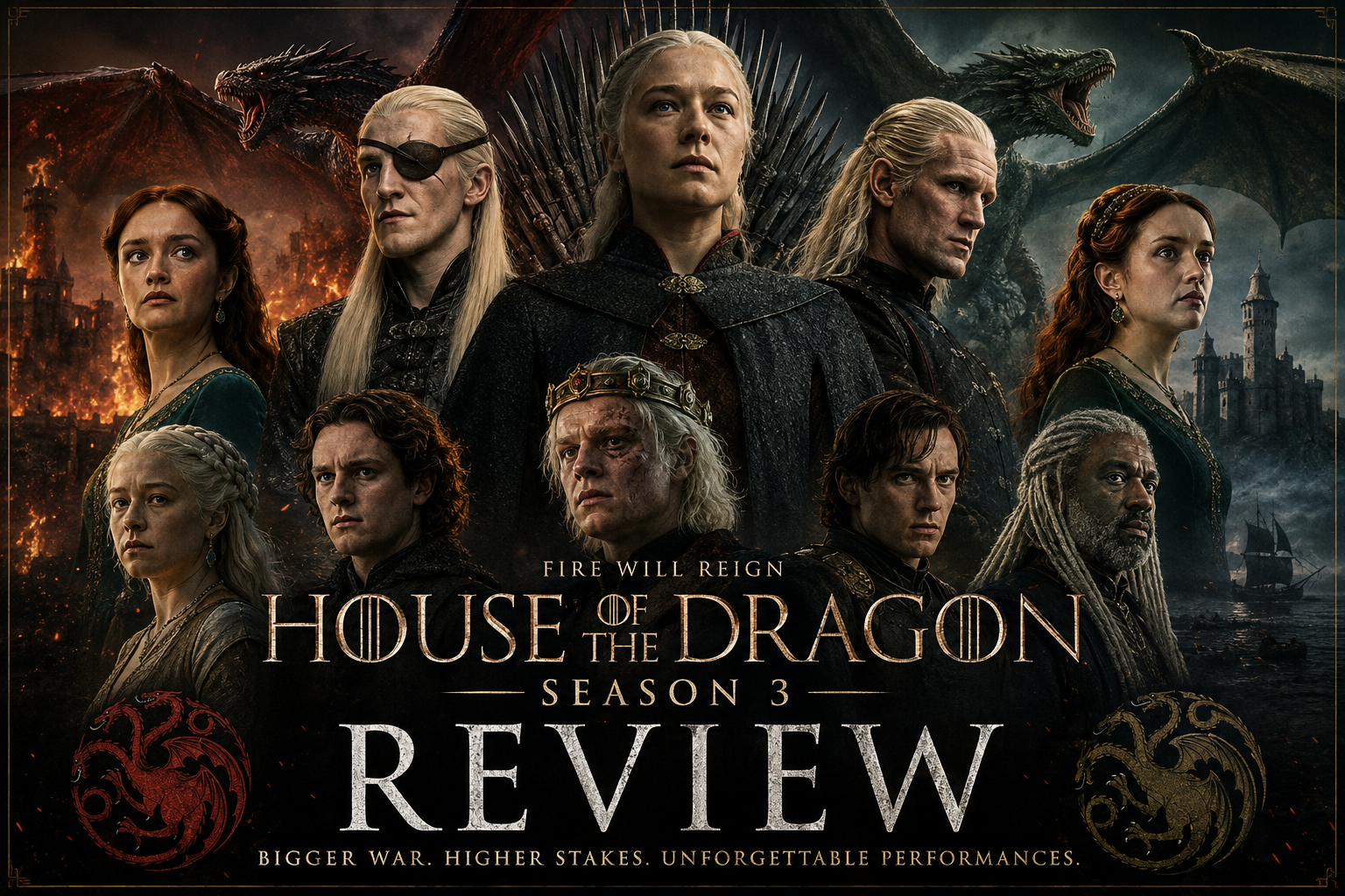 Read more about the article House Of The Dragon Season 3 Review
