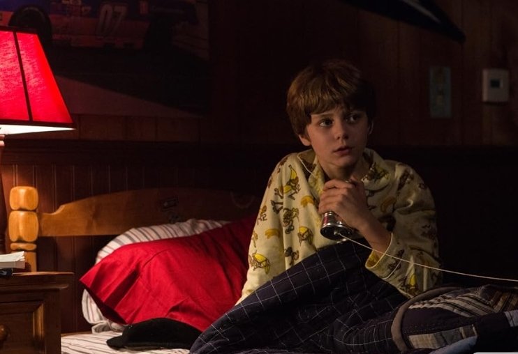 Alt = Ty Simpkins in Insidious: Chapter 2 (2013) © 2013 Sony Pictures Industries, Inc. and Blumhouse Productions, LLC. All rights reserved.
Insidious: Chapter 2 Review