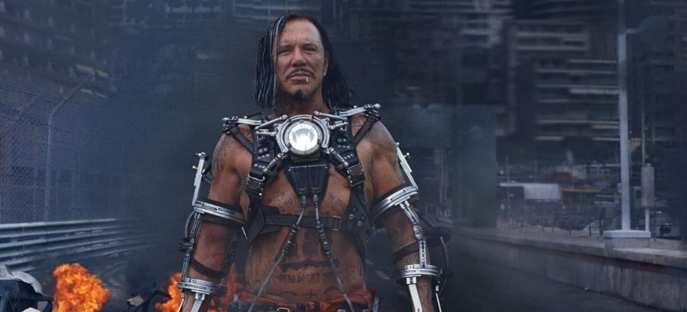 Alt = Mickey Rourke in ironman 2 ©Marvel Studios and the Walt Disney Company. All rights reserved.
Iron Man 2 Review