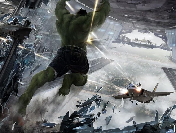 Alt = A scene from The Avengers (2011) ©Marvel Studios and the Walt Disney Company. All rights reserved.