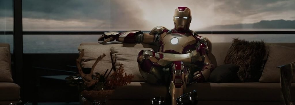 A scene from Iron Man 3 (2013) ©Marvel Studios and the Walt Disney Company. All rights reserved.
Iron Man 3 Review