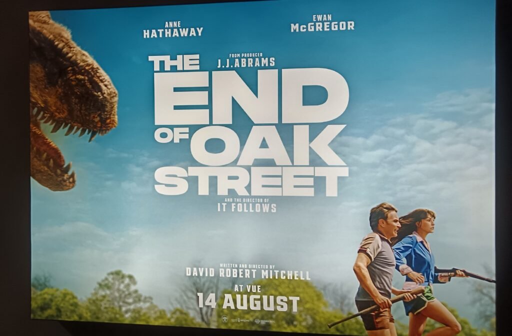 Alt = movie cinema display for the movie the end of oak street
The End Of Oak Street Review