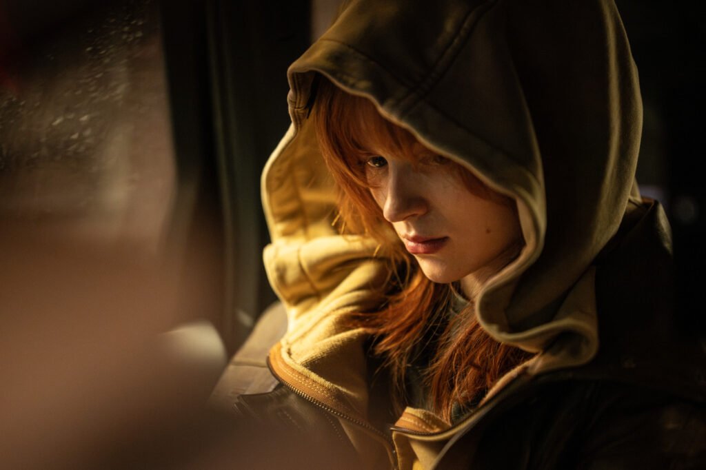 Alt = Sadie Sink As Jean Grey Who First appeared as the Character In the Movie  In Spider-Man: Brand New Day © 2026 Sony Pictures Entertainment Inc. and Marvel Studios, LLC. All Rights Reserved.
X-Men 2028 Movie