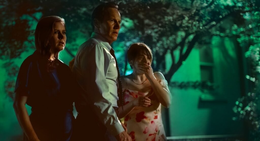 Alt = Amy Adams, Patrick Wilson and Lily Collias in "Cape Fear, The TV series. ©Apple TV And Universal Pictures 2026
Cape Fear TV Series Review