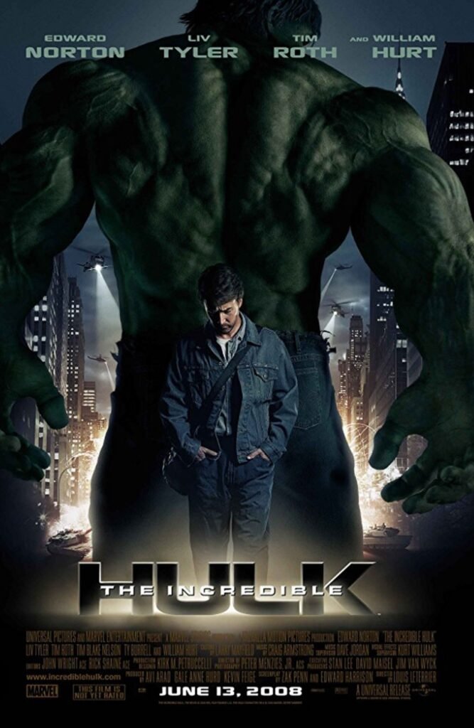 Alt = Poster art from The Incredible Hulk (2008). TM and Copyright ©Marvel Studios and the Walt Disney Company. All rights reserved.
The Incredible Hulk Review