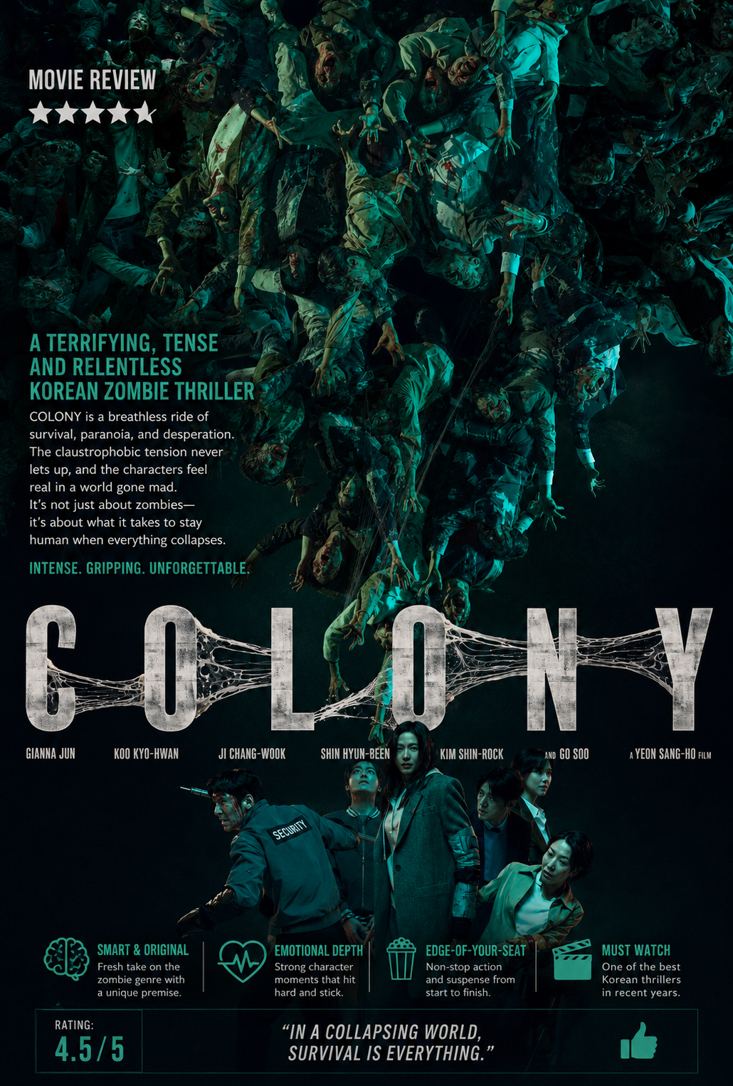 The Colony (2026) Review: Jun Ji-hyun Leads a Smarter Kind of Zombie Outbreak